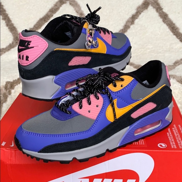 Nike Shoes - NIKE AIR MAX 90 QS Persian Violet/Pollen WMNS